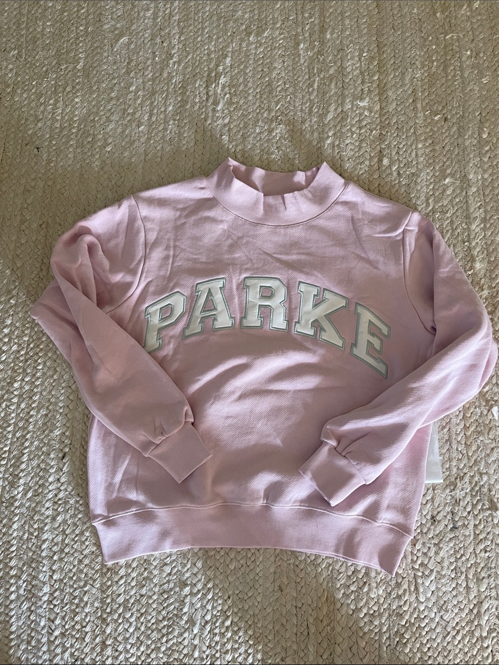 Parke sprinkle mock neck